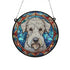 Bedlington Terrier Stained Glass Effect Suncatcher